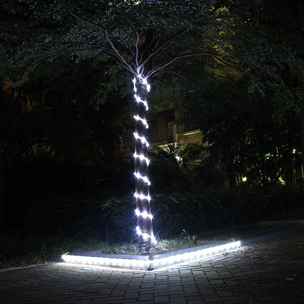 LED-Solar-Schlauch-Gartenlichterkette