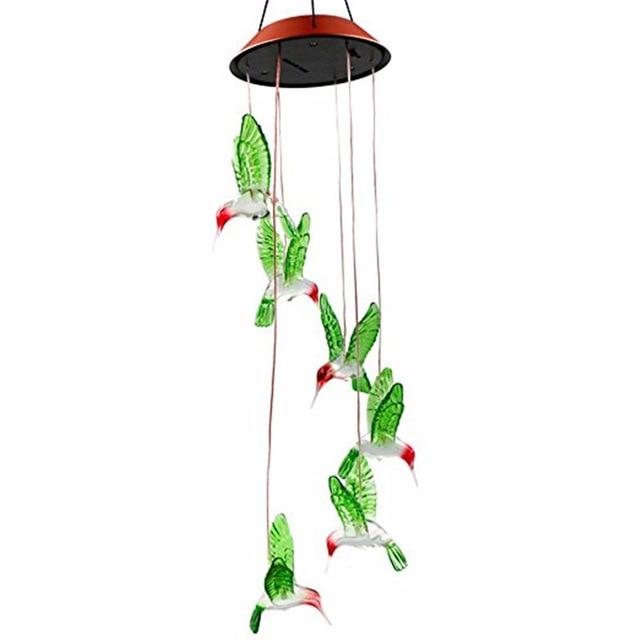 LED-Solarbetriebene Windspiellichter