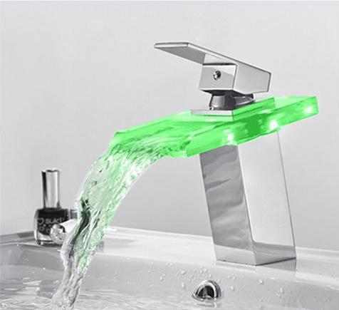 LED-Temperatur-Farbwechsel-Armatur
