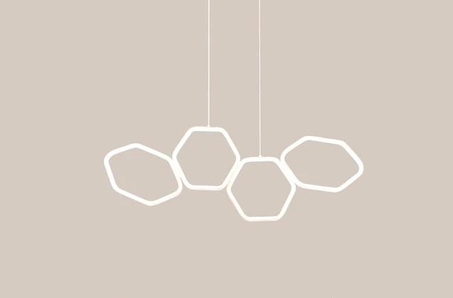 Jocasta - Art-Deco LED Geometrischer Kronleuchter