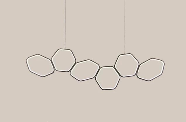 Jocasta - Art-Deco LED Geometrischer Kronleuchter