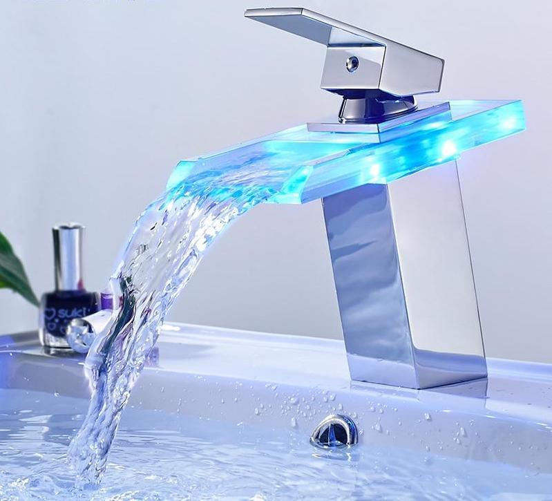 LED-Temperatur-Farbwechsel-Armatur